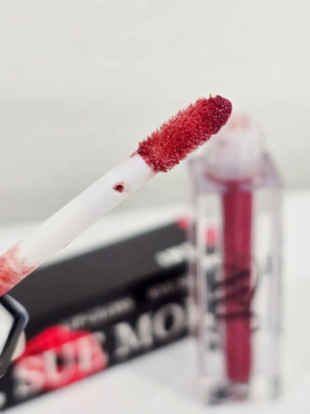 Sue More ✦ Lip Gloss & Eye Shadow ✦ Hot Pink Shimmer Dual‑Use Long‑Wear Formula